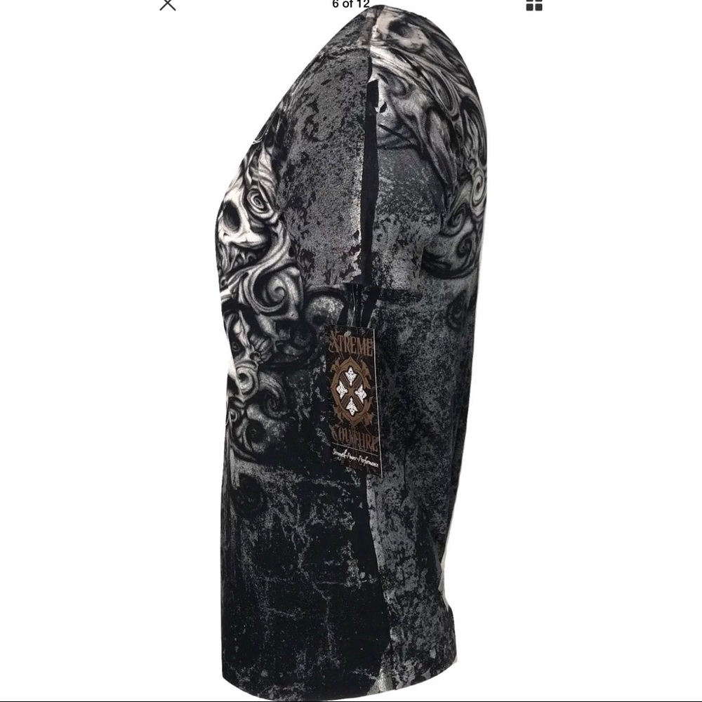 XTREME COUTURE by AFFLICTION Men T-Shirt HADES - Picture 6 of 8